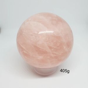 Large Rose Quartz Sphere 405g
